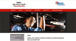 Desktop Screenshot of burkeautoservice.com